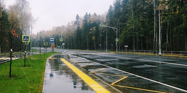 Строительство участка дублера Внуковского шоссе завершили на территории поселения Внуковское