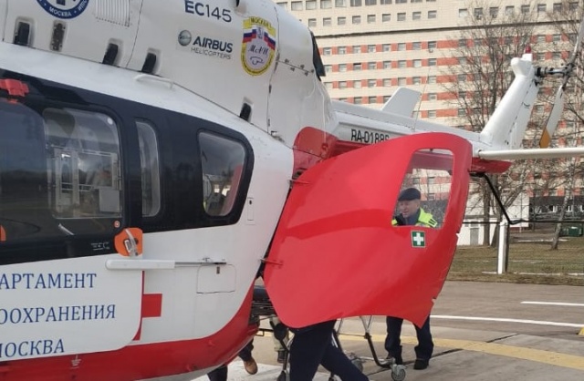 Санитарный вертолет МАЦ вылетел в ТиНАО