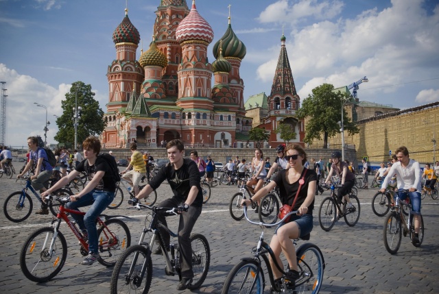 Осенний велопарад пройдет в Москве в ближайшее воскресенье