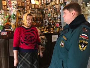 Спасатели провели профилактические мероприятия в храмах Новой Москвы