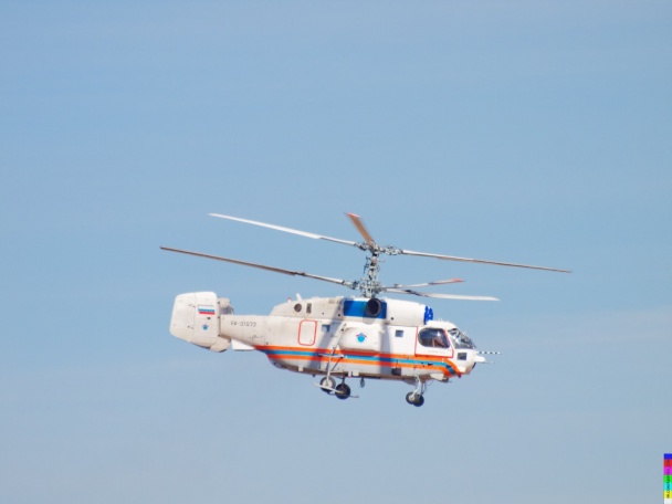Вертолеты Московского авиацентра приступили к разведке паводковой обстановки в Москве