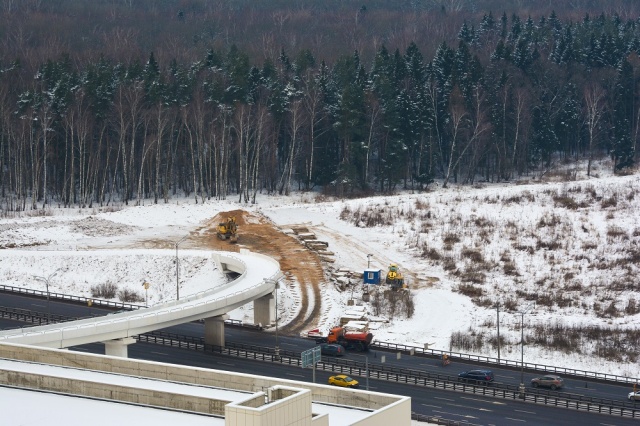 Начались подготовительные работы по строительству дублера Внуковского шоссе