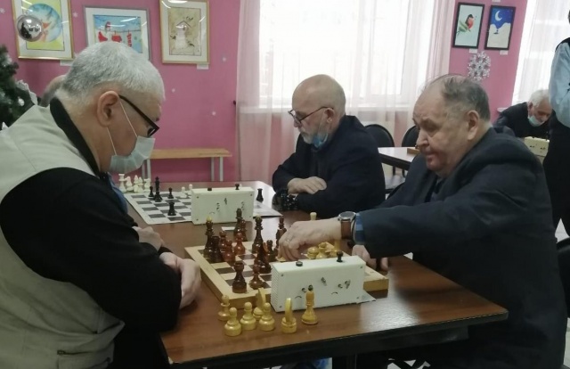 Представители Совета ветеранов поселения Внуковское приняли участие в шахматном турнире 