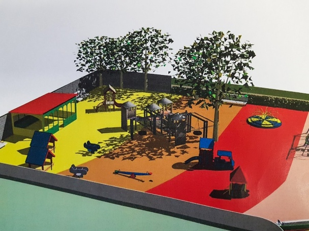 Осенью пройдет реконструкция детской площадки в поселке Минвнешторга