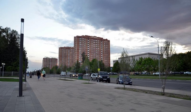 Около 300 метров тротуара положили в поселении Внуковское