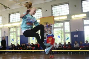 Школа поселения  участвует во Всероссийском конкурсе «Займись спортом! Участвуй в ГТО»