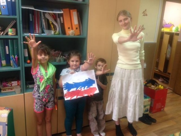 День российского флага отметили в «Журавушке»