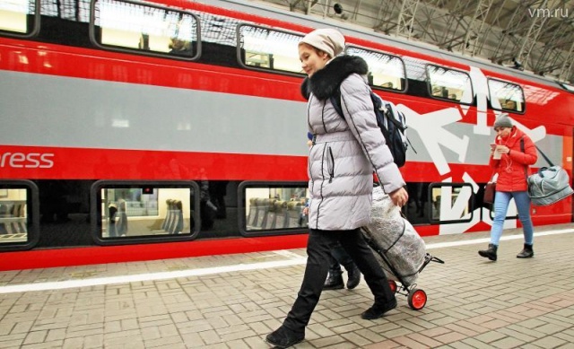 Новый двухэтажный экспресс будет курсировать от Киевского вокзала до аэропорта «Внуково»