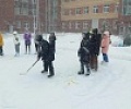 Соревнования на льду прошли на территории школы №1788