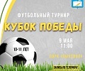 Футбольный турнир состоится в День Победы в парке «Пыхтино»