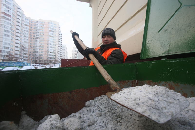 В столице выработана эффективная технология уборки снега